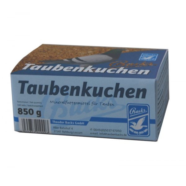 Backs Taubenkuchen „Der gute Blaue“