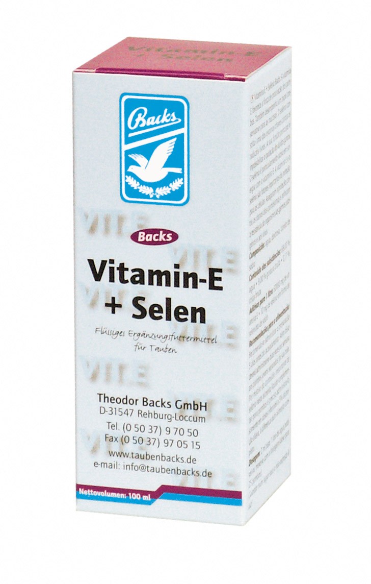 Backs Vitamin E + Selen 