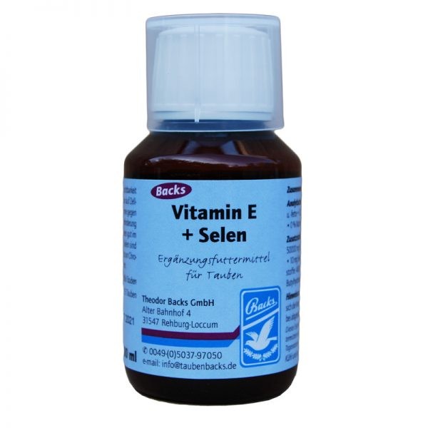Backs Vitamin E + Selen 