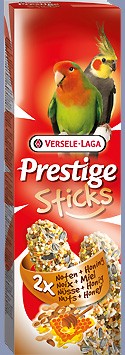 Sticks Großsittiche Nüsse & Honig 2 Stück