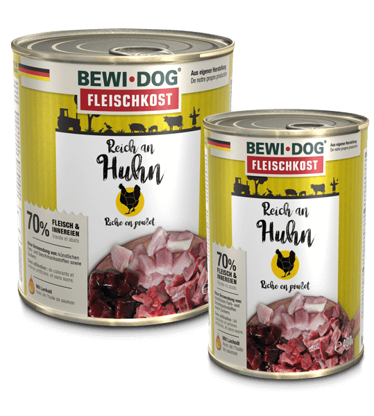 Bewital Bewi Dog Fleischkost Huhn 