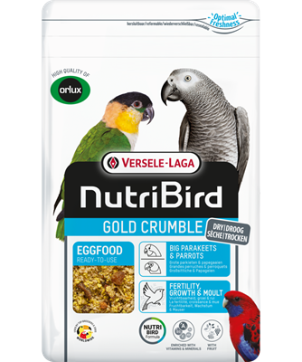 Nutribird Gold Crumble Großsittich & Papageien