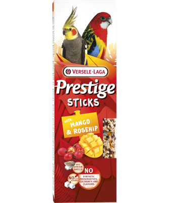 Sticks Großsittiche mit Mango & Hagebutte