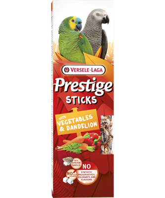 Sticks Papageien mit Gemüse & Löwenzahn