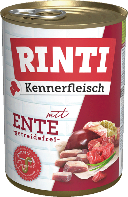 Rinti Kennerfleisch Dose Ente 