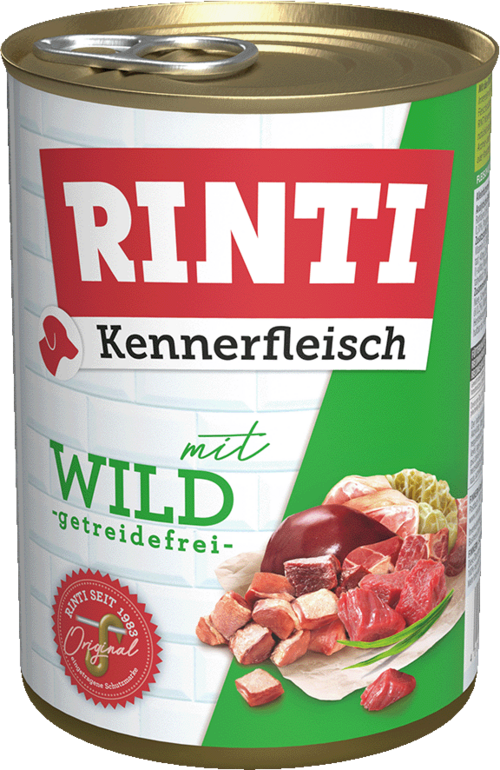 Rinti Kennerfleisch Dose Wild 