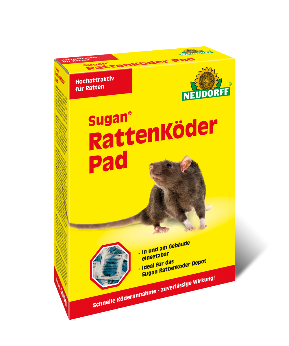 Neudorff Sugan Rattenköder Pads