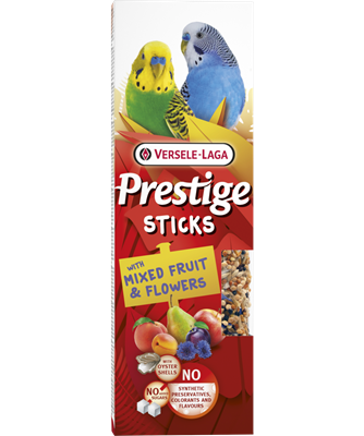 Sticks Kleinsittiche mit gemischten Früchten & Blüten